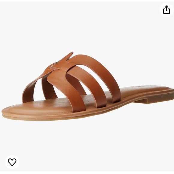 The Drop Flat Sandals | Size 8 | Brown - Picture 3 of 3